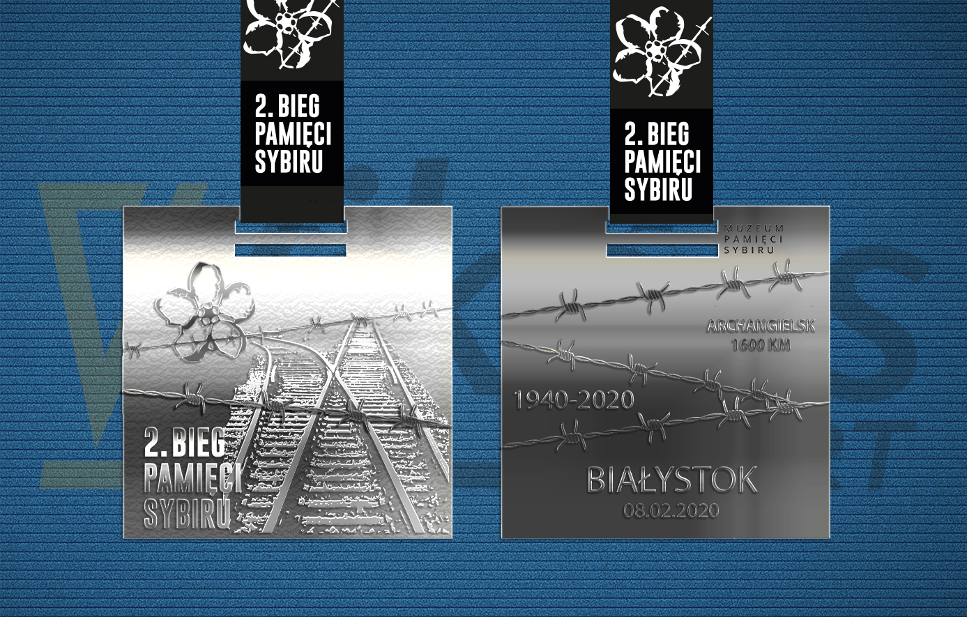 Prezentujemy medal 2. Biegu Pamięci Sybiru